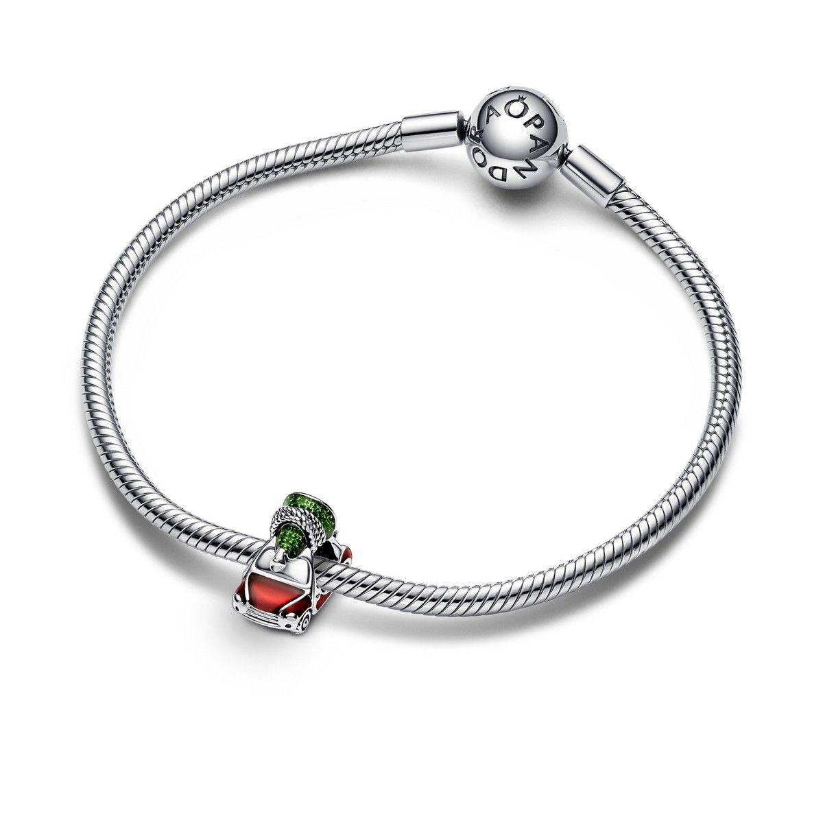 Pandora Festive Car & Christmas Tree Charm 792358C01, exclusief en kwalitatief hoogwaardig. Ontdek nu!