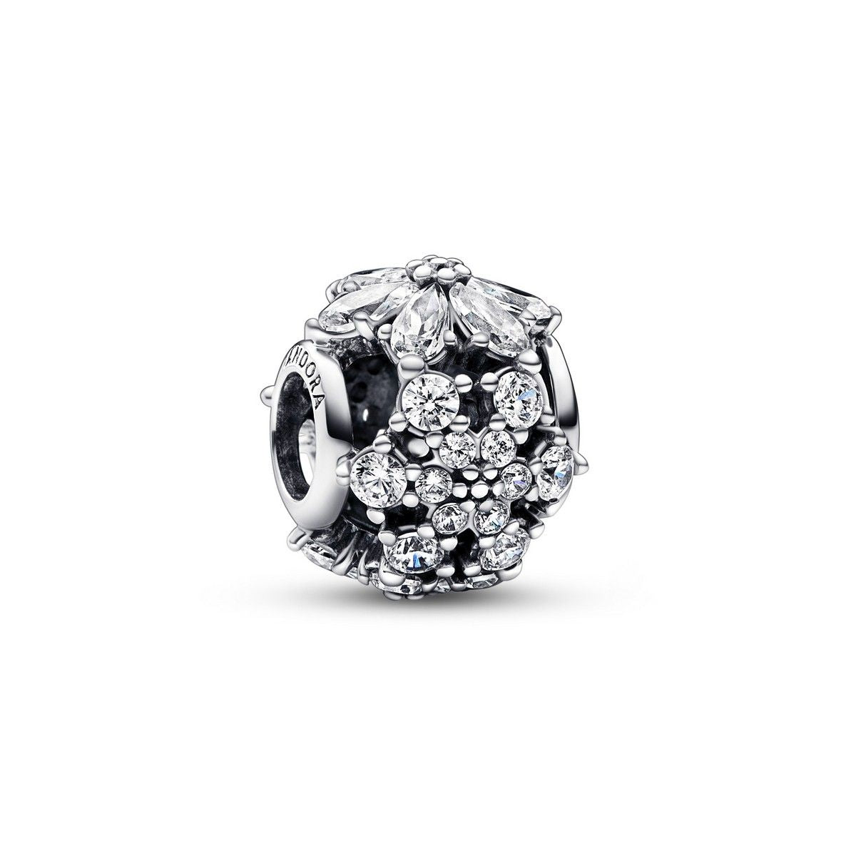 Pandora Sparkling Herbarium Cluster Round Charm 792383C01, exclusief en kwalitatief hoogwaardig. Ontdek nu!