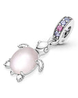 Pandora Murano Glass Pink Sea Turtle Dangle Charm 798939C02, exclusief en kwalitatief hoogwaardig. Ontdek nu!