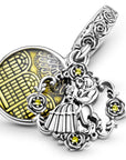 Pandora Disney Dansende Belle en het Beest Hangende Bedel 799014C01, exclusief en kwalitatief hoogwaardig. Ontdek nu!