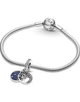Pandora Boom, Sterrenhemel, Maan Dubbele Hangende Bedel 799645C01, exclusief en kwalitatief hoogwaardig. Ontdek nu!