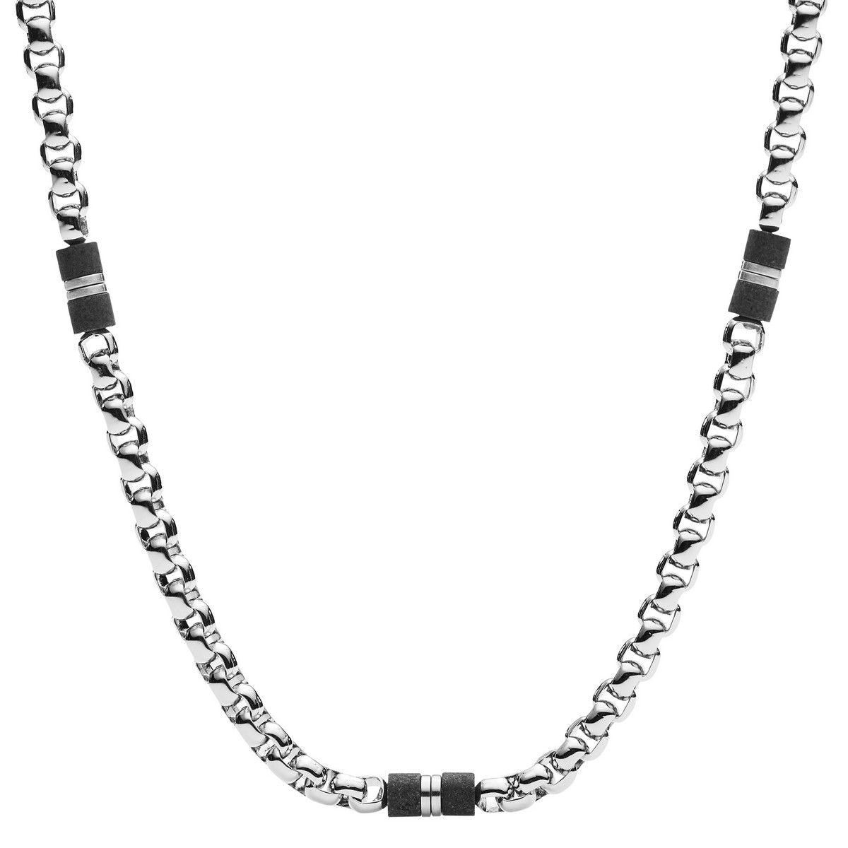 Fossil Mens Dress ketting 45+5cm - JF03314040, exclusief en kwalitatief hoogwaardig. Ontdek nu!