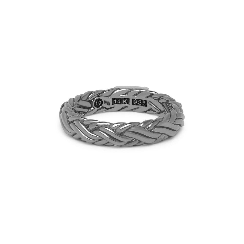 Buddha to Buddha ring 605BR SS Katja XS Rhodium Shine Zilver, exclusief en kwalitatief hoogwaardig. Ontdek nu!