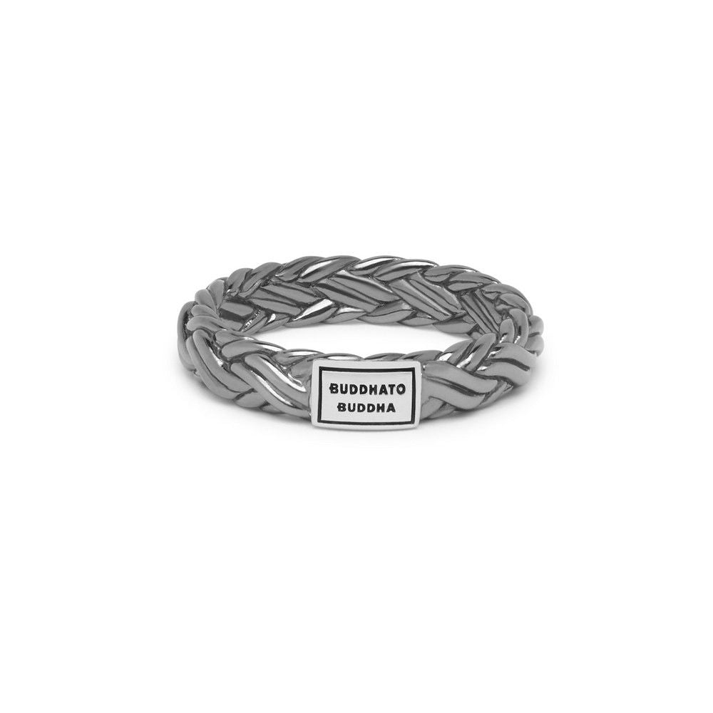 Buddha to Buddha ring 605BR SS Katja XS Rhodium Shine Zilver, exclusief en kwalitatief hoogwaardig. Ontdek nu!