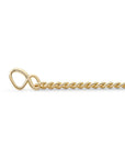 Sparkling Jewels armband Curb chain gold plated - Silver LK-CBG, exclusief en kwalitatief hoogwaardig. Ontdek nu!