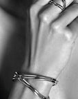 Mart Visser by Zinzi zilveren fantasie klem armband glad 30mm MVA12, exclusief en kwalitatief hoogwaardig. Ontdek nu!