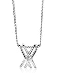 Mart Visser by Zinzi zilveren ketting met fantasie hanger glad 45cm MVC12, exclusief en kwalitatief hoogwaardig. Ontdek nu!