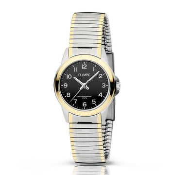 Olympic OL26DSS146B Horloge Dames Zilverkleurig 27mm