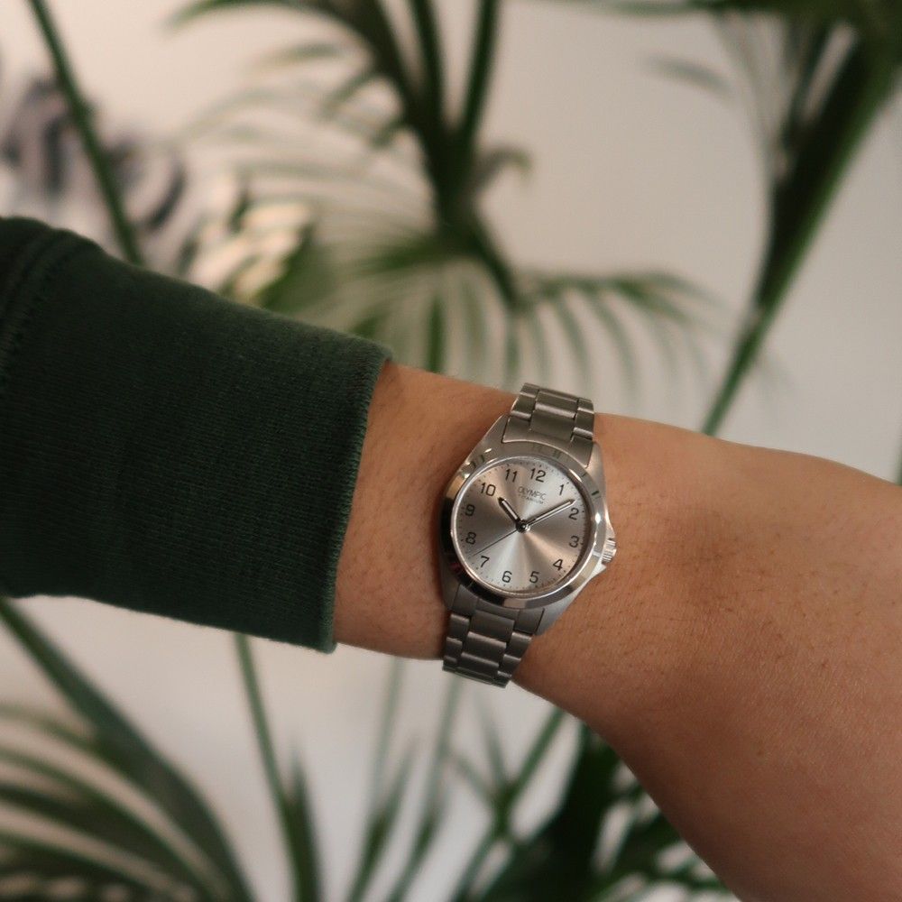 Olympic OL26DTT094 Tucson Horloge - Titanium - Zilverkleurig - 27mm, exclusief en kwalitatief hoogwaardig. Ontdek nu!