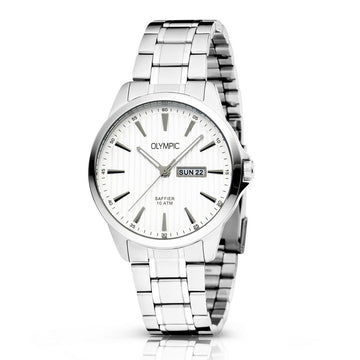Olympic OL26HSS311 JOHN Horloge - Staal - Staal - Zilver