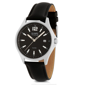 Olympic OL26HTL218 Horloge Heren Zwart 40mm, exclusief en kwalitatief hoogwaardig. Ontdek nu!