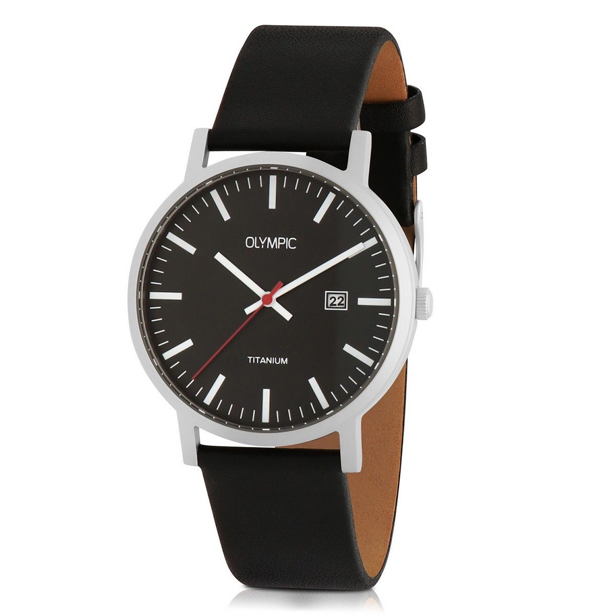 Olympic OL26HTL220 Horloge Heren Zwart 40mm, exclusief en kwalitatief hoogwaardig. Ontdek nu!