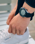 Olympic OL45HKR010 BIKING Horloge - Rubber - Blauw - 40mm, exclusief en kwalitatief hoogwaardig. Ontdek nu!
