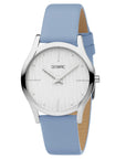 Olympic OL67DSL002 Vicenza Horloge - Leer - Blauw - 32mm, exclusief en kwalitatief hoogwaardig. Ontdek nu!