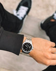 Olympic OL72HSS240 Baltimore Horloge - Staal - Zilverkleurig - 40mm, exclusief en kwalitatief hoogwaardig. Ontdek nu!