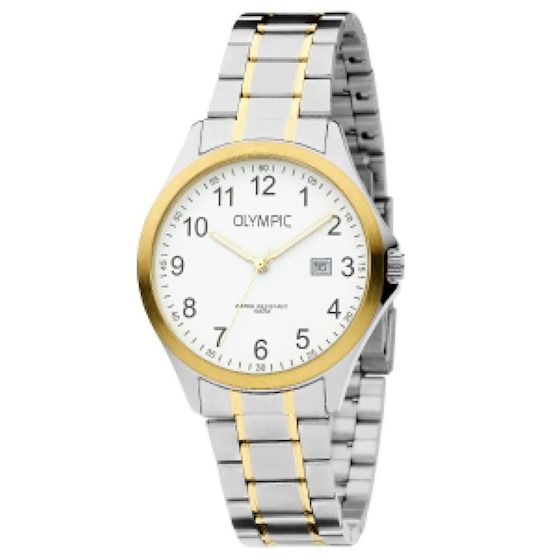 Olympic OL72HSS241B Baltimore Horloge - Staal - Bicolor - 40mm, exclusief en kwalitatief hoogwaardig. Ontdek nu!