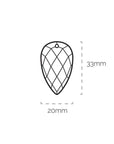 Sparkling Jewels hanger Blossom - Champagne Quartz PENGEM42-BS, exclusief en kwalitatief hoogwaardig. Ontdek nu!