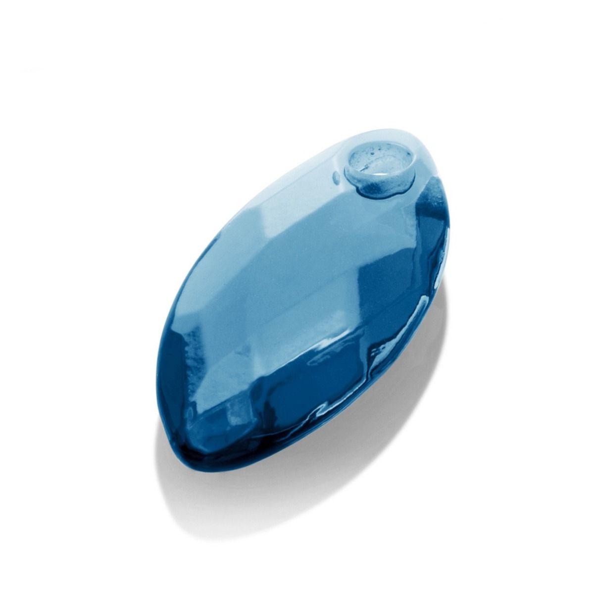 Sparkling Jewels - Pendant Gemstone - Facet Leaf Topaz Quartz - 28mm PENGEM46-FCT-S, exclusief en kwalitatief hoogwaardig. Ontdek nu!