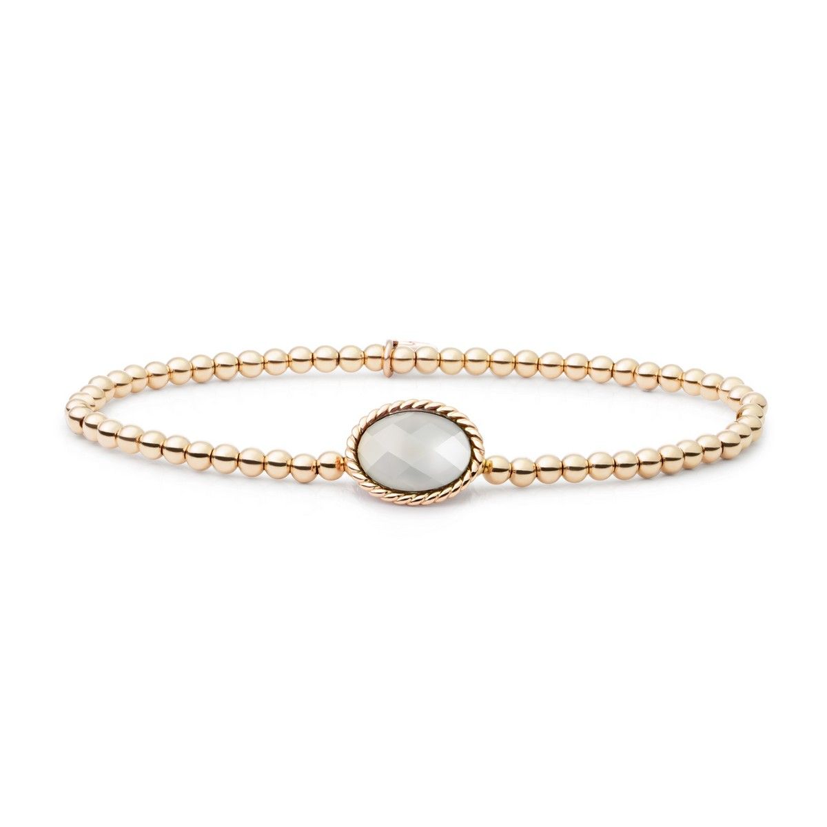 Sparkling Jewels armband SB-G-3MM-TP01 - 17,5cm, exclusief en kwalitatief hoogwaardig. Ontdek nu!