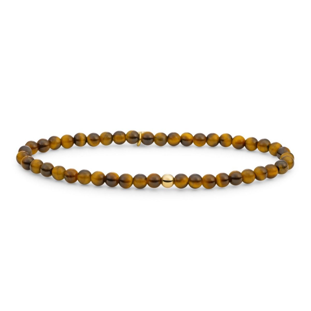 Sparkling Jewels Armband - Tiger Eye Saturn small - SBG-GEM09-ADD-4MM, exclusief en kwalitatief hoogwaardig. Ontdek nu!