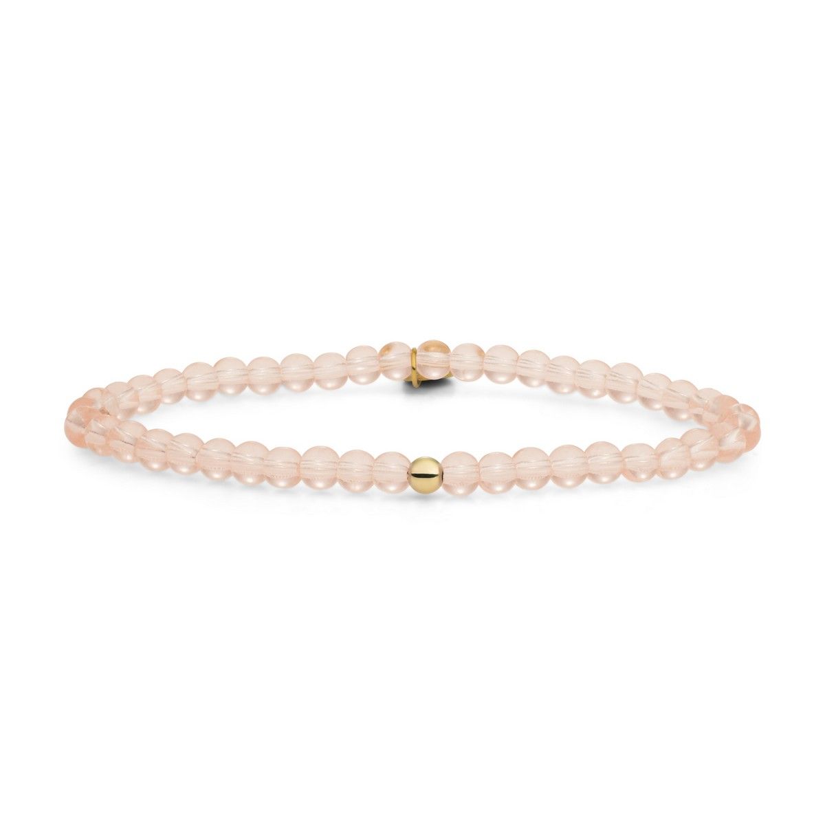 Sparkling Jewels - Armband: Champagne Quartz Saturn small - SBG-GEM42-ADD-4MM, exclusief en kwalitatief hoogwaardig. Ontdek nu!