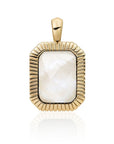 Sparkling Jewels hanger - Gold - Mother of Pearl Baguette SPG23-P01, exclusief en kwalitatief hoogwaardig. Ontdek nu!