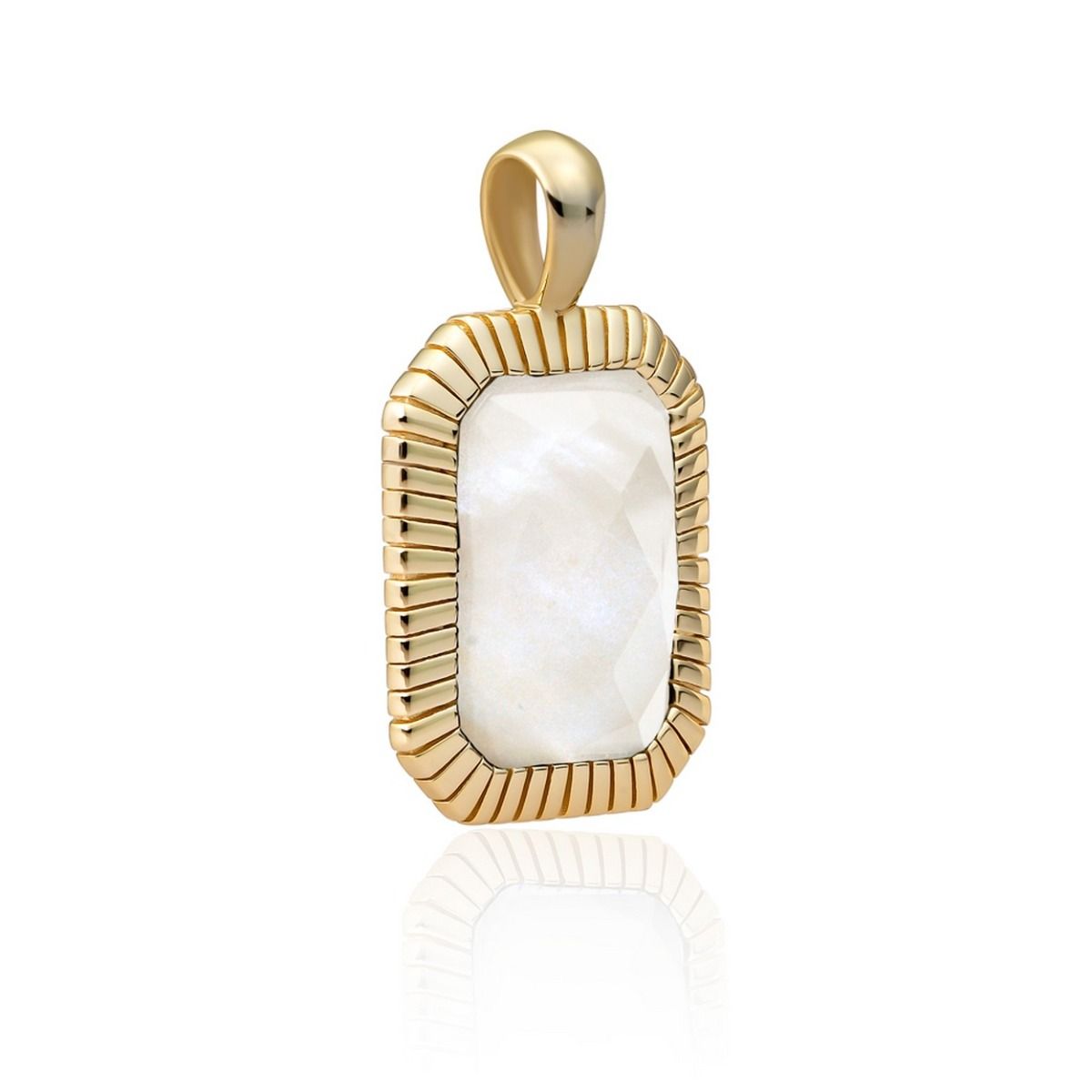 Sparkling Jewels hanger - Gold - Mother of Pearl Baguette SPG23-P01, exclusief en kwalitatief hoogwaardig. Ontdek nu!