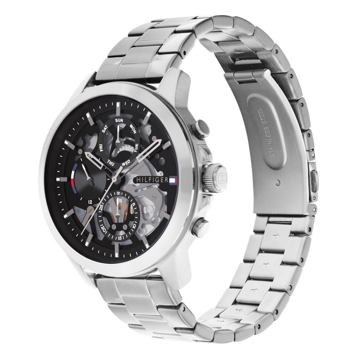 Tommy Hilfiger TH1710477 - Heren - 44 mm, exclusief en kwalitatief hoogwaardig. Ontdek nu!