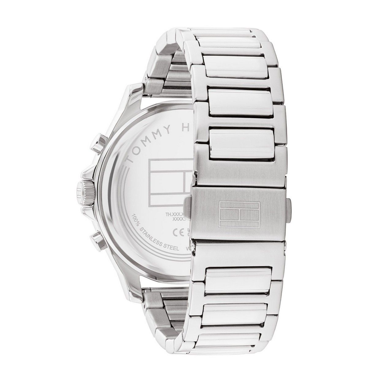 Tommy Hilfiger TH1710518 Horloge Heren Zilverkleurig 46mm, exclusief en kwalitatief hoogwaardig. Ontdek nu!