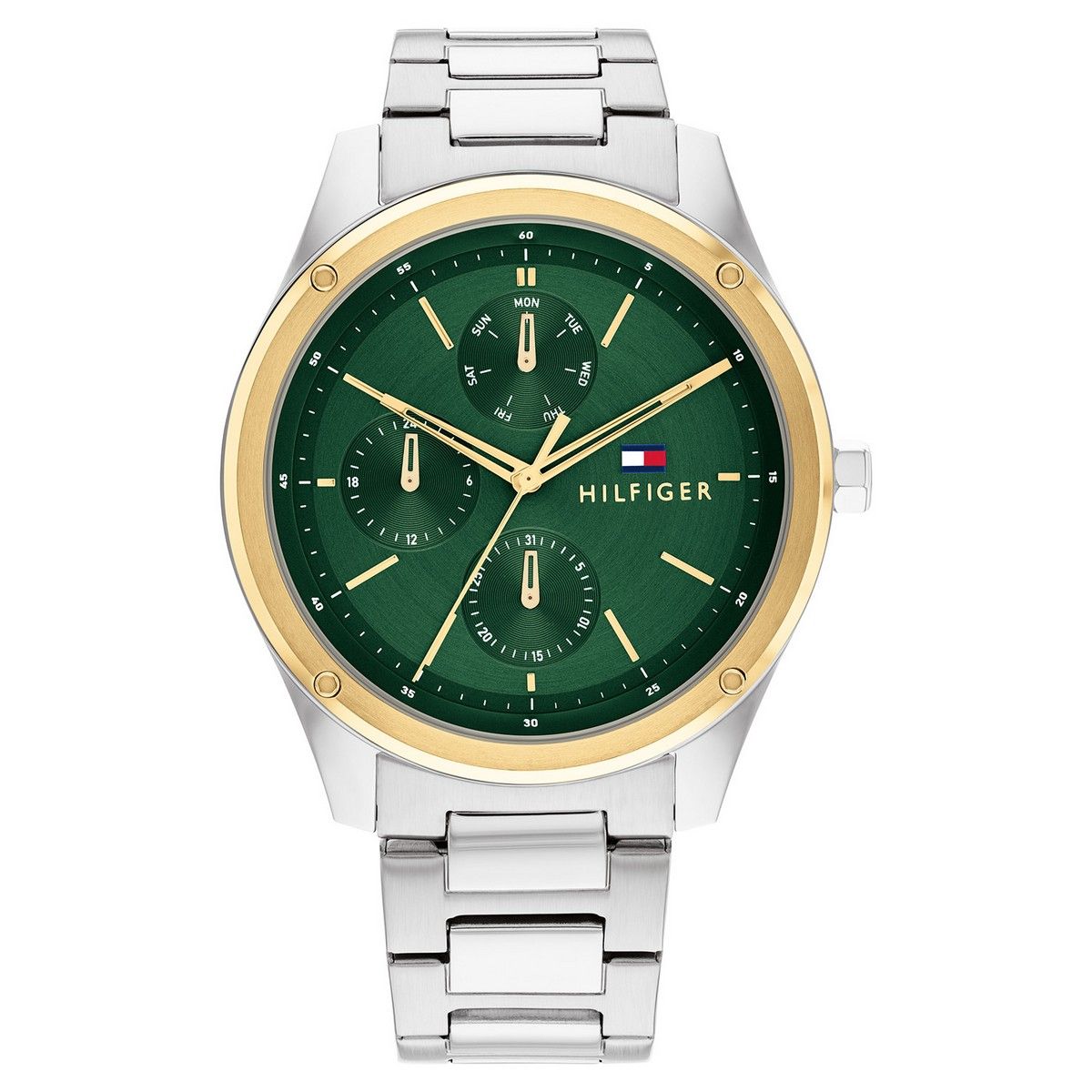 Tommy Hilfiger TH1710537 Horloge Heren Zilverkleurig 43mm, exclusief en kwalitatief hoogwaardig. Ontdek nu!