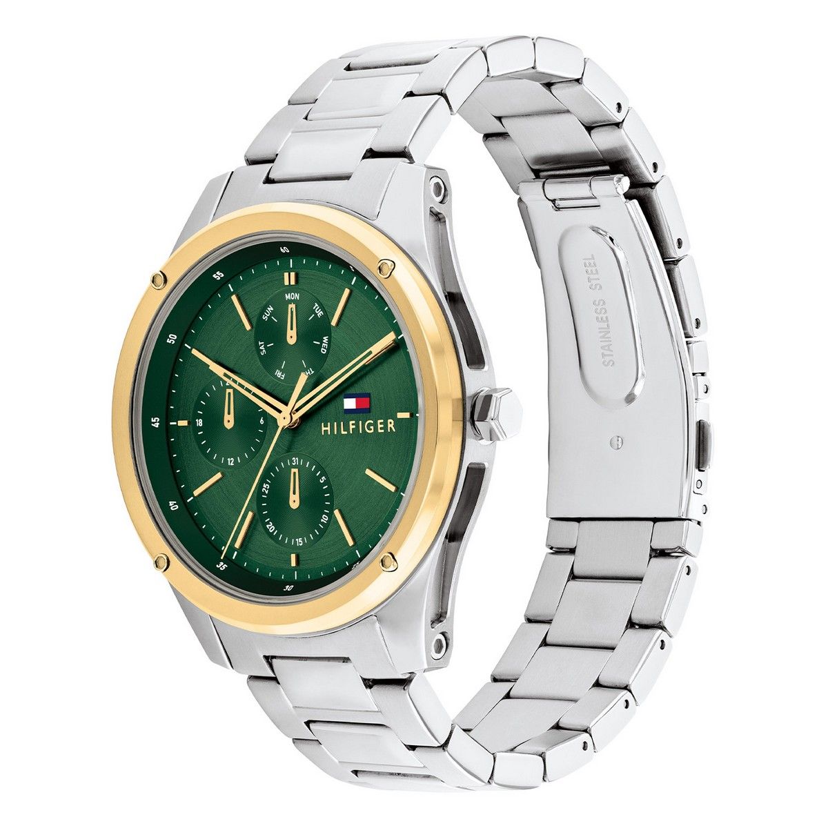 Tommy Hilfiger TH1710537 Horloge Heren Zilverkleurig 43mm, exclusief en kwalitatief hoogwaardig. Ontdek nu!