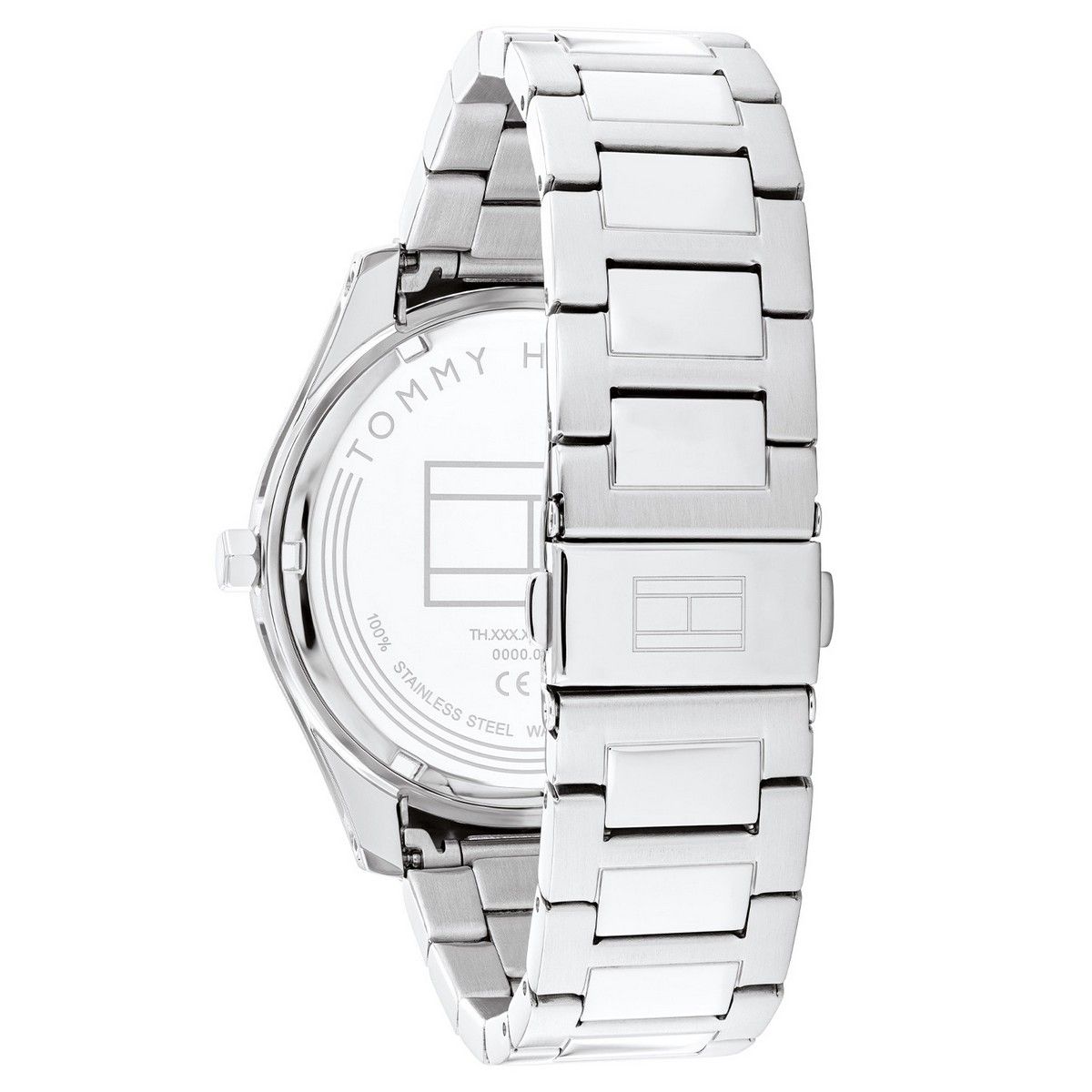 Tommy Hilfiger TH1710537 Horloge Heren Zilverkleurig 43mm, exclusief en kwalitatief hoogwaardig. Ontdek nu!