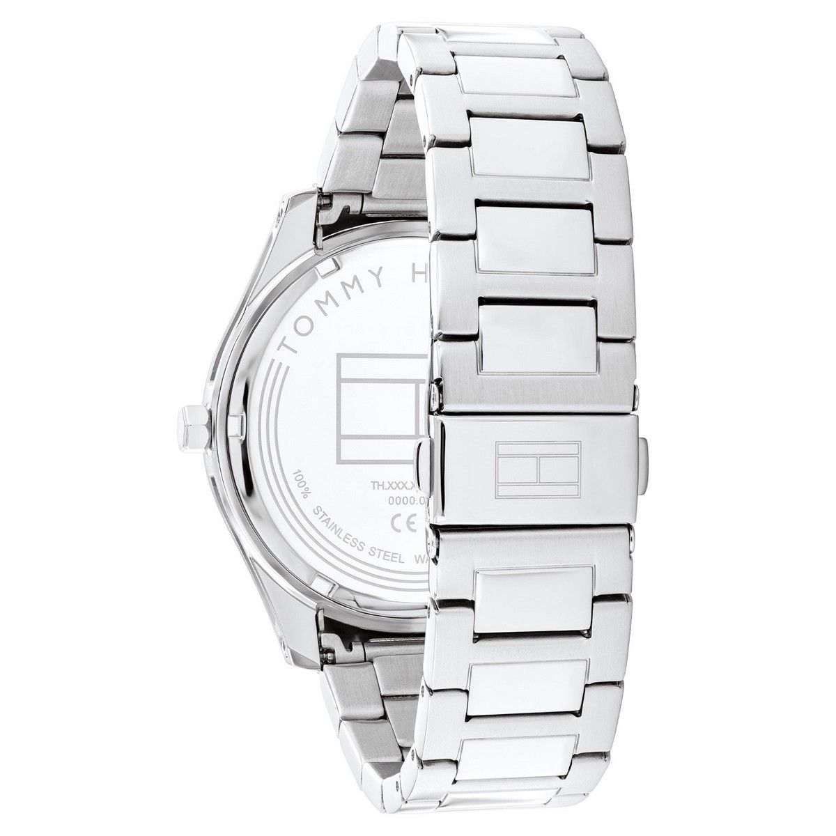 Tommy Hilfiger TH1710541 Horloge Heren Zilverkleurig 43mm, exclusief en kwalitatief hoogwaardig. Ontdek nu!