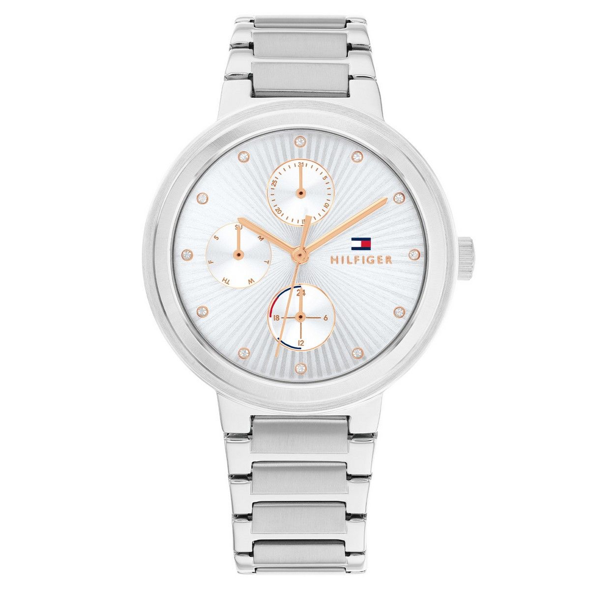 Tommy Hilfiger TH1782532 Horloge Dames Staal Schakelband 36mm, exclusief en kwalitatief hoogwaardig. Ontdek nu!