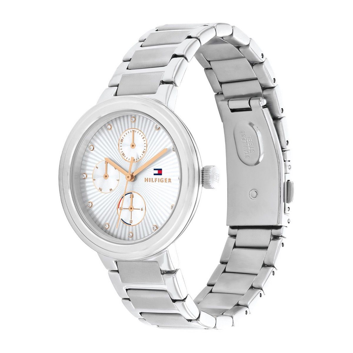 Tommy Hilfiger TH1782532 Horloge Dames Staal Schakelband 36mm, exclusief en kwalitatief hoogwaardig. Ontdek nu!