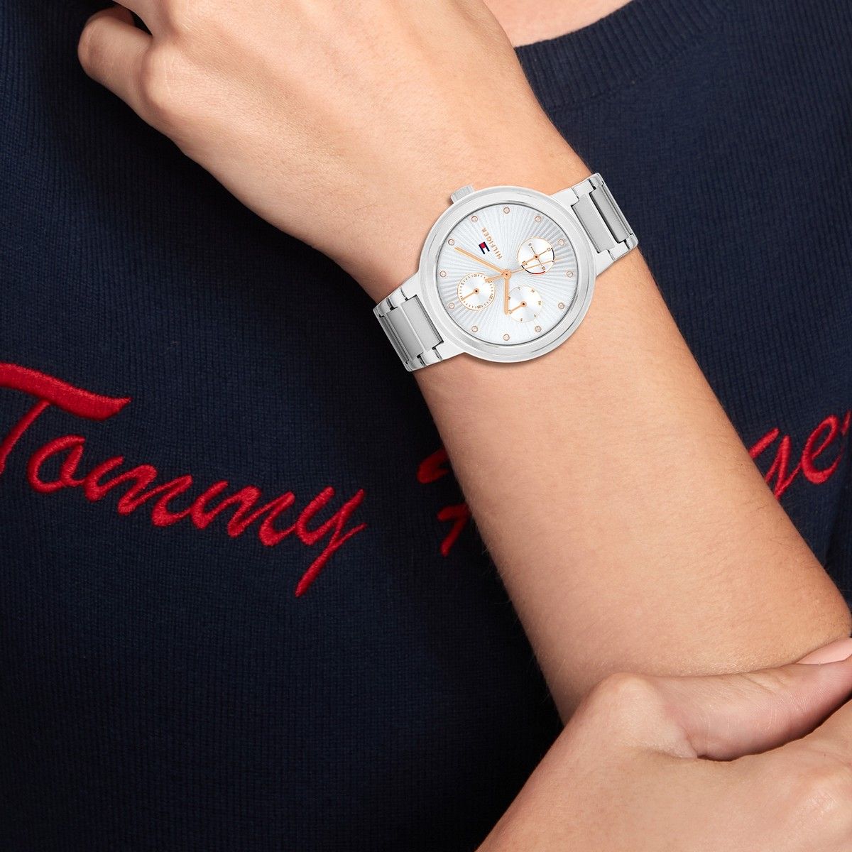 Tommy Hilfiger TH1782532 Horloge Dames Staal Schakelband 36mm, exclusief en kwalitatief hoogwaardig. Ontdek nu!