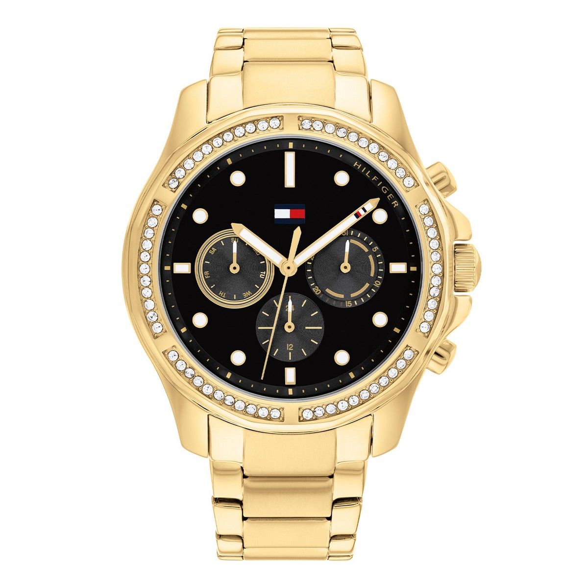 Tommy Hilfiger TH1782570 Horloge Dames Goudkleurig 40mm, exclusief en kwalitatief hoogwaardig. Ontdek nu!