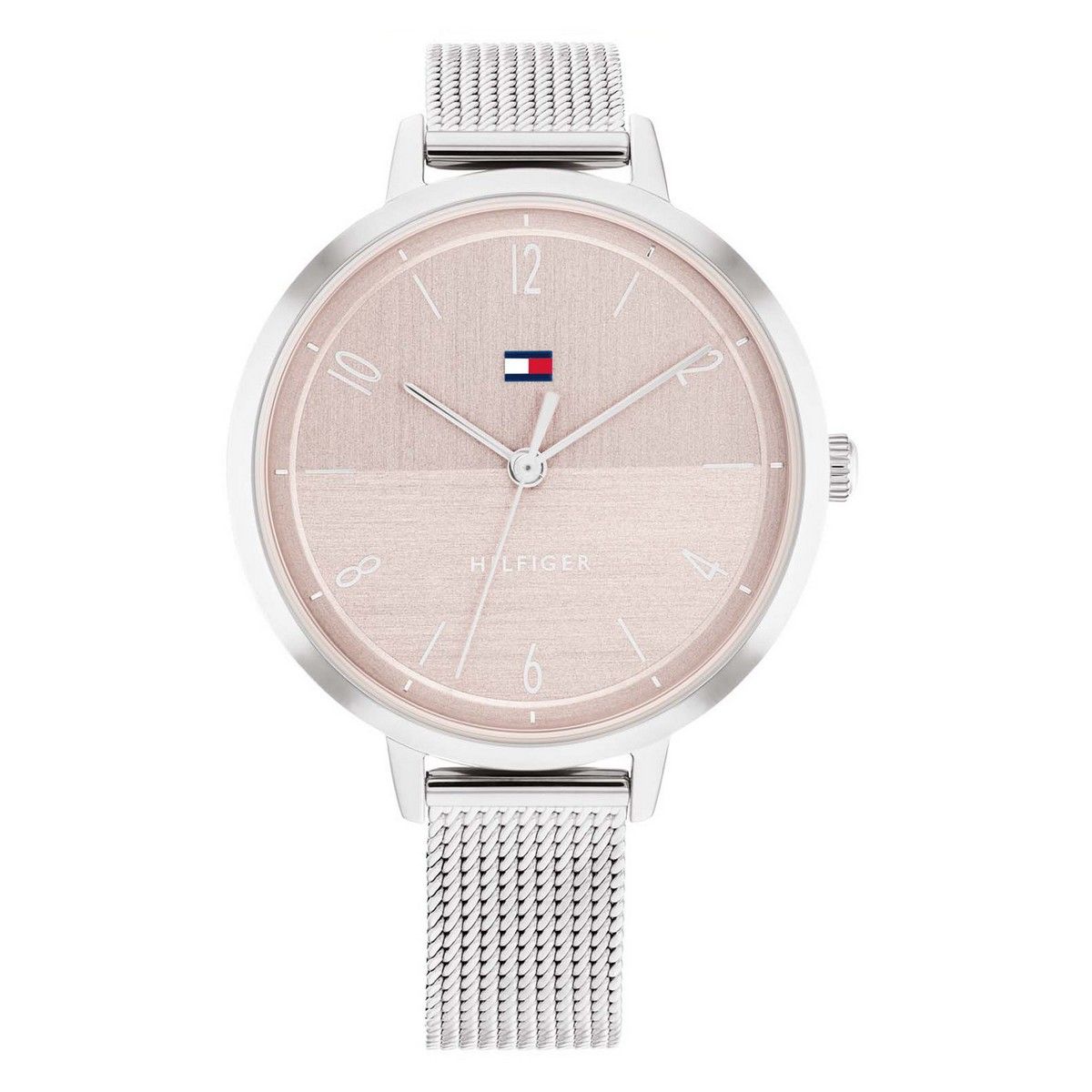 Tommy Hilfiger TH1782578 Horloge Dames Zilverkleurig 38mm, exclusief en kwalitatief hoogwaardig. Ontdek nu!