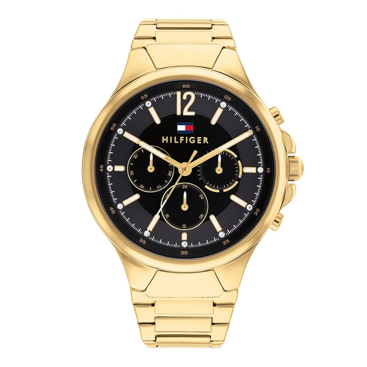 Tommy Hilfiger TH1782599 Horloge Dames Goudkleurig 40mm, exclusief en kwalitatief hoogwaardig. Ontdek nu!