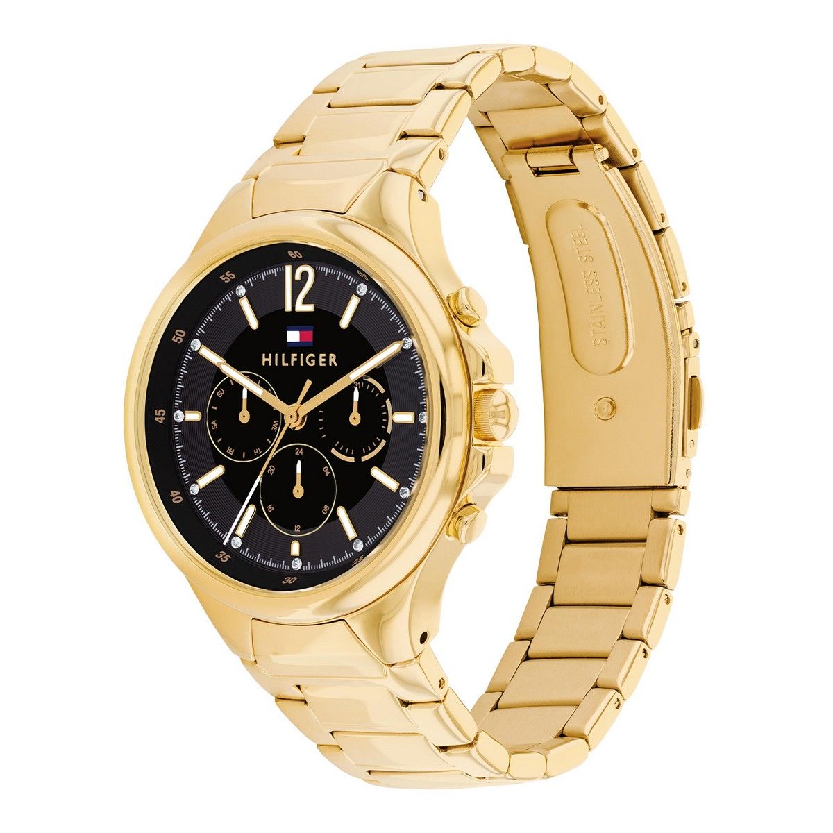 Tommy Hilfiger TH1782599 Horloge Dames Goudkleurig 40mm, exclusief en kwalitatief hoogwaardig. Ontdek nu!