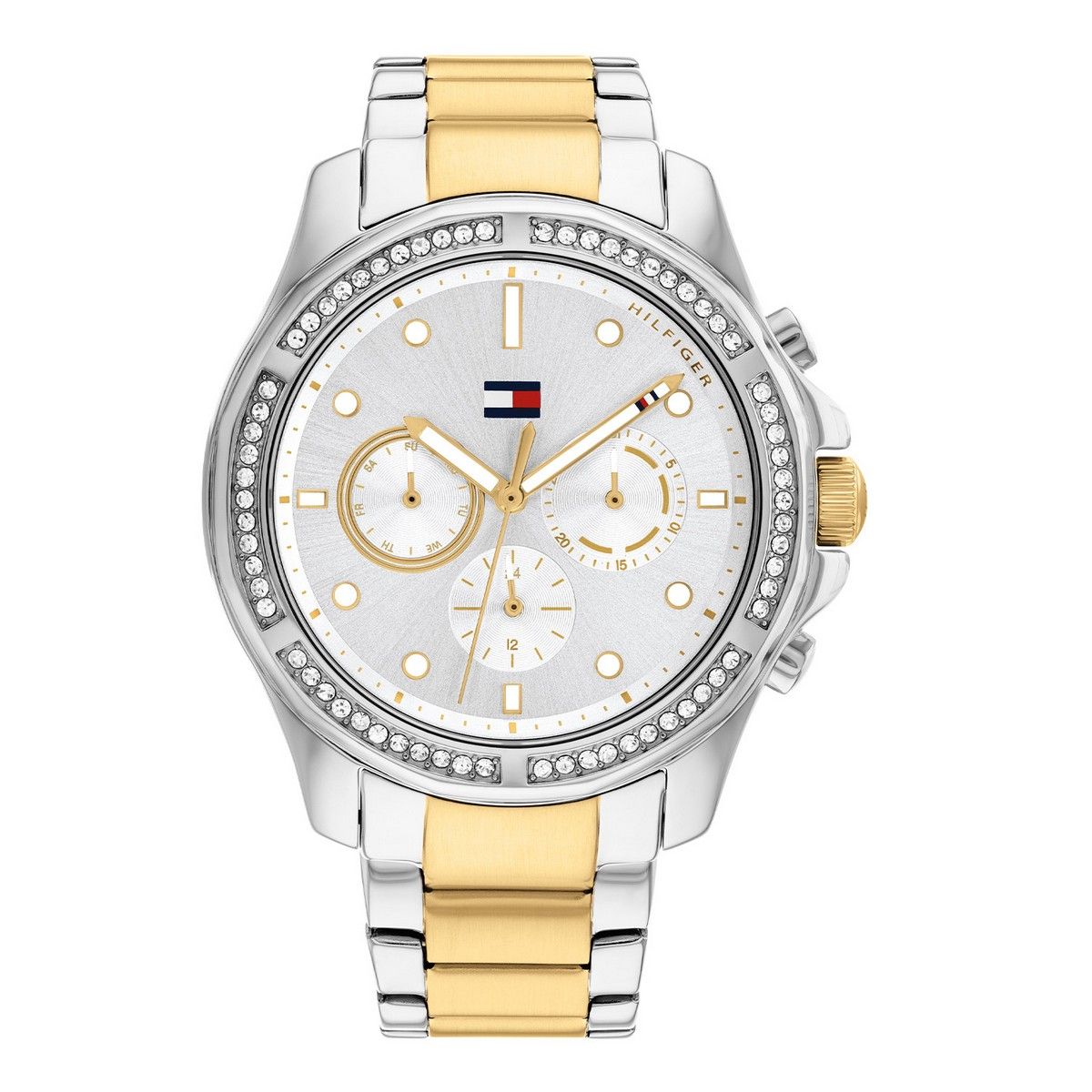Tommy Hilfiger TH1782615 Horloge Dames Bi-color 40mm, exclusief en kwalitatief hoogwaardig. Ontdek nu!