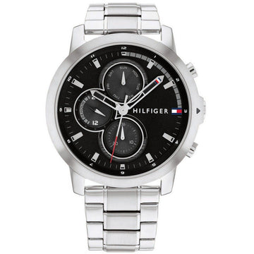 Tommy Hilfiger TH1792048 Horloge Heren Zilverkleurig 46mm, exclusief en kwalitatief hoogwaardig. Ontdek nu!
