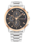 Tommy Hilfiger TH1792050 Horloge Heren Zilverkleurig 46mm, exclusief en kwalitatief hoogwaardig. Ontdek nu!