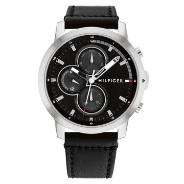 Tommy Hilfiger TH1792052 Horloge Heren Zwart 46mm, exclusief en kwalitatief hoogwaardig. Ontdek nu!