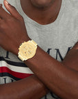 Tommy Hilfiger TH1792060 Horloge Heren Goudkleurig 46mm, exclusief en kwalitatief hoogwaardig. Ontdek nu!