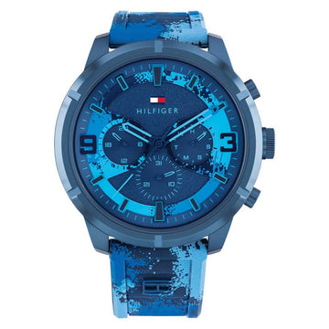 Tommy Hilfiger TH1792073 Horloge Heren Blauw 50mm, exclusief en kwalitatief hoogwaardig. Ontdek nu!