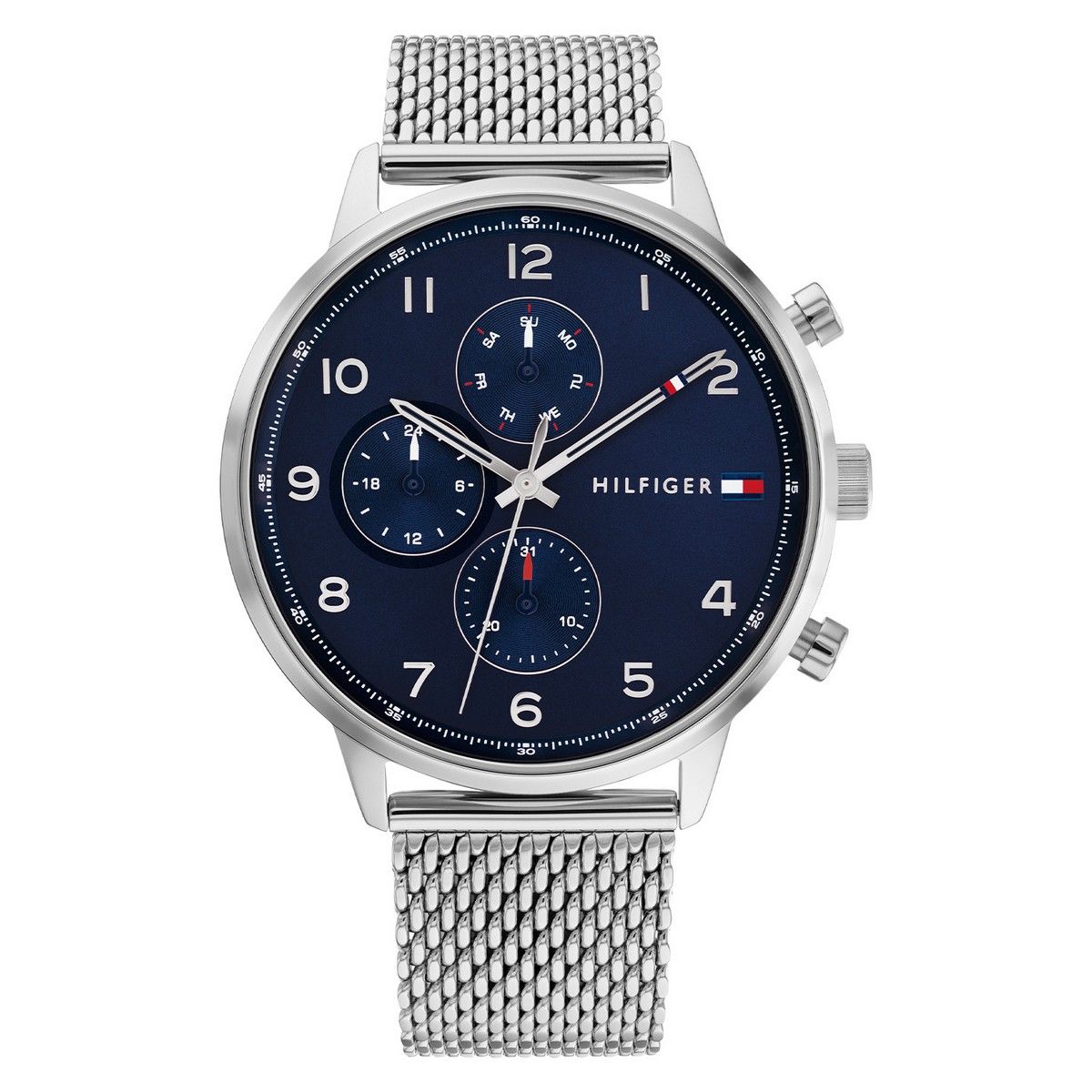 Tommy Hilfiger TH1792078 Horloge Heren Zilverkleurig 44mm, exclusief en kwalitatief hoogwaardig. Ontdek nu!