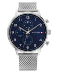 Tommy Hilfiger TH1792078 Horloge Heren Zilverkleurig 44mm, exclusief en kwalitatief hoogwaardig. Ontdek nu!