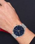 Tommy Hilfiger TH1792078 Horloge Heren Zilverkleurig 44mm, exclusief en kwalitatief hoogwaardig. Ontdek nu!