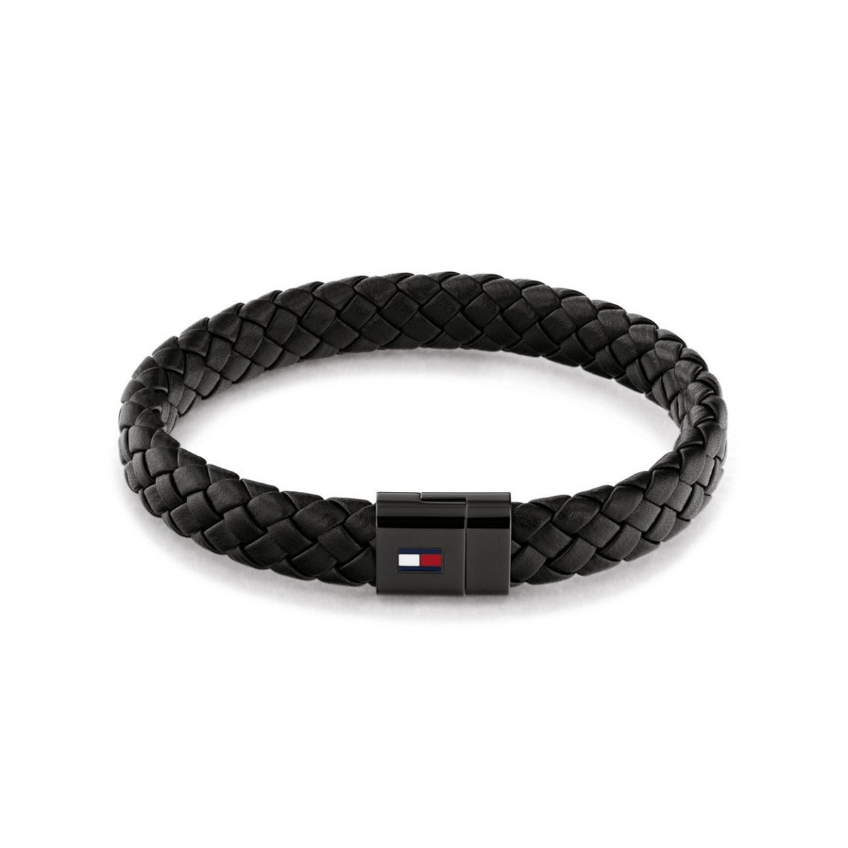 Tommy Hilfiger Zwarte Armband TJ2790331 Leer 21 cm, exclusief en kwalitatief hoogwaardig. Ontdek nu!